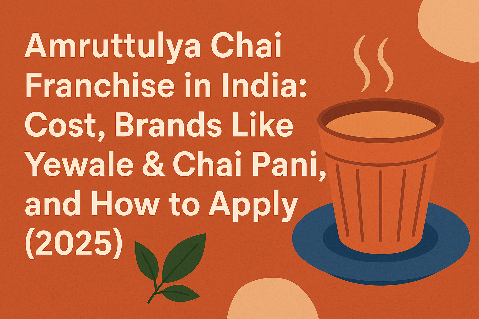 Amrutulya chai franchise in India serving authentic traditional tea to happy customers.
