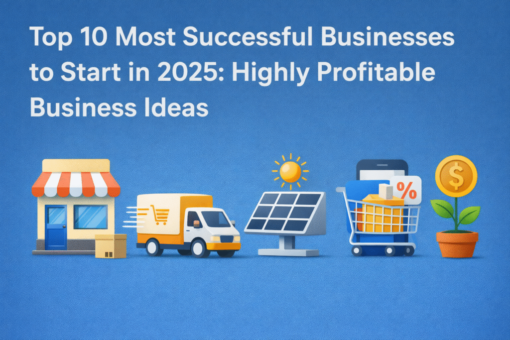 Profitable business ideas 2026 for entrepreneurs and startups.